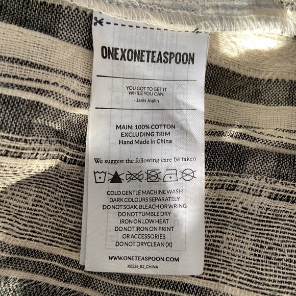 The Edie Wrap Dress by One Teaspoon size Medium - Picture 8 of 11